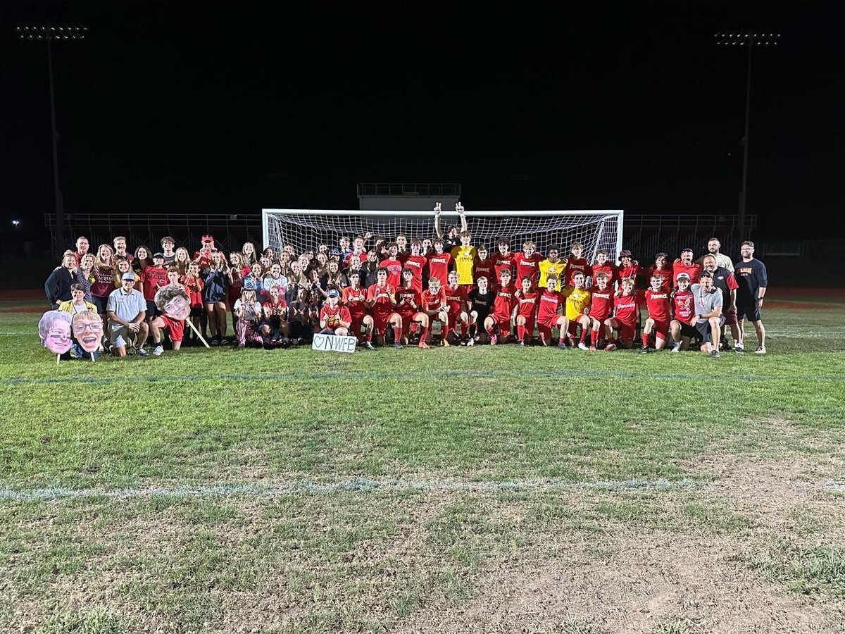 The Falcons battled McNick to a 1-1 draw last night on Senior Night. Nolan Weber scored the equalizer off an assist from Luke Vendely. Bruce Bray saved a penalty kick to keep the Falcons in the game. Thank you to our Seniors! We love you guys! #believe #defendthenest