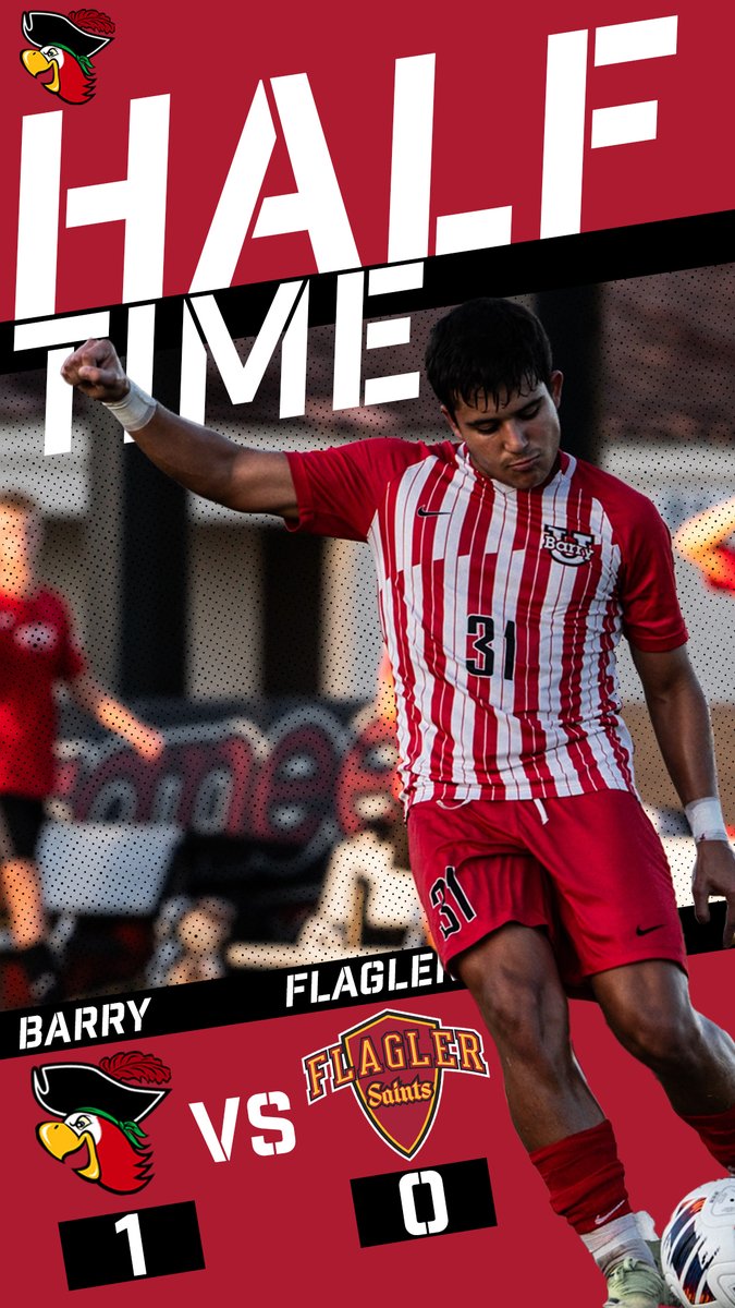 Bucs up at the half 😎 

#gobarrybucs | #barryusoccer