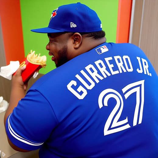 NY_EvilEmpire's tweet photo. Breaking News: Vladimir Guerrero Jr. has been spotted at a Mcdonald’s in Minnesota following his first round exit against the Twins today https://t.co/JfP6ubLqCW