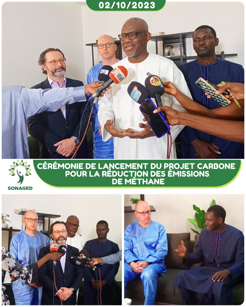 sonagedsa's tweet photo. Cérémonie de lancement du projet de mise en place d'une unité de compostage à Touba avec impact sur la réduction des émissions de méthane...cap sur le marché du carbone
#ucg
#sonaged
#allcot
#carbongrowthpartners
#mulhp https://t.co/RCLiyOKmQ7