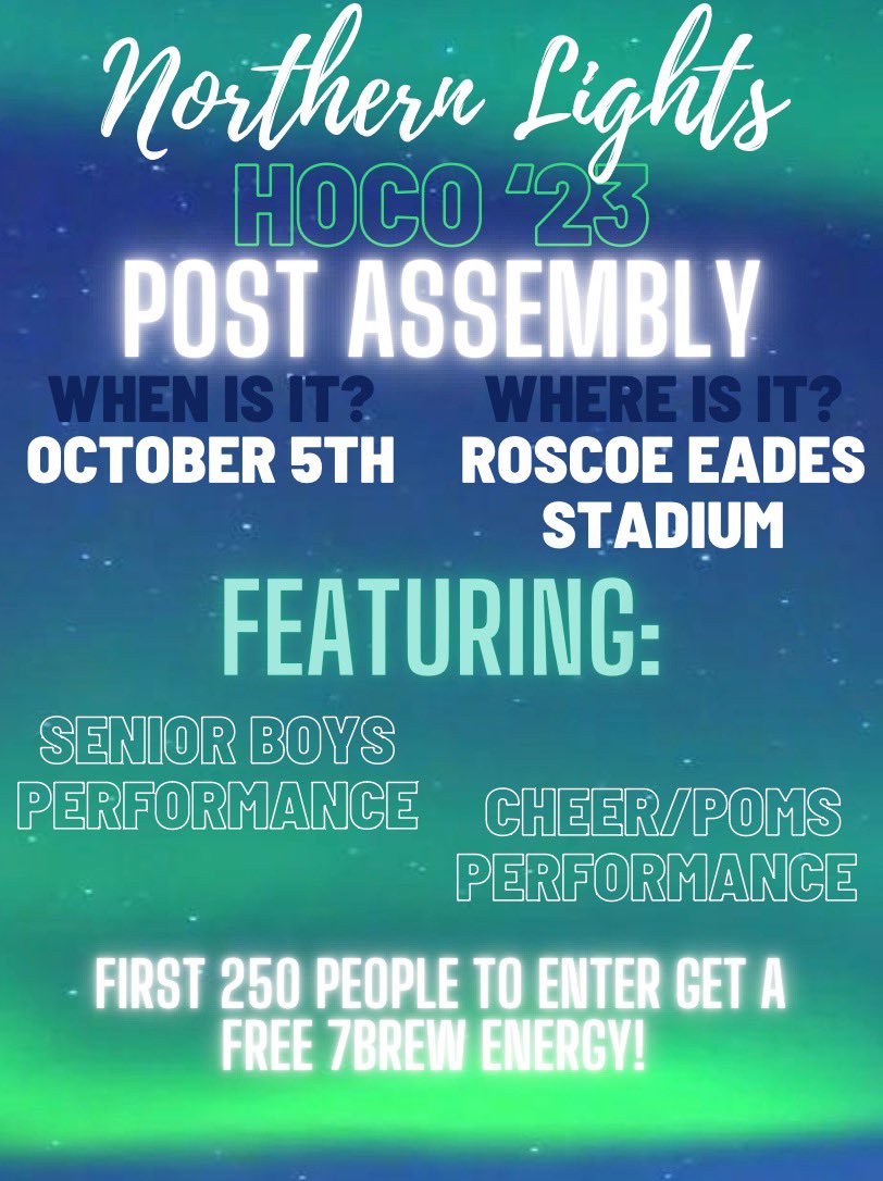 Tomorrow! ⬇️