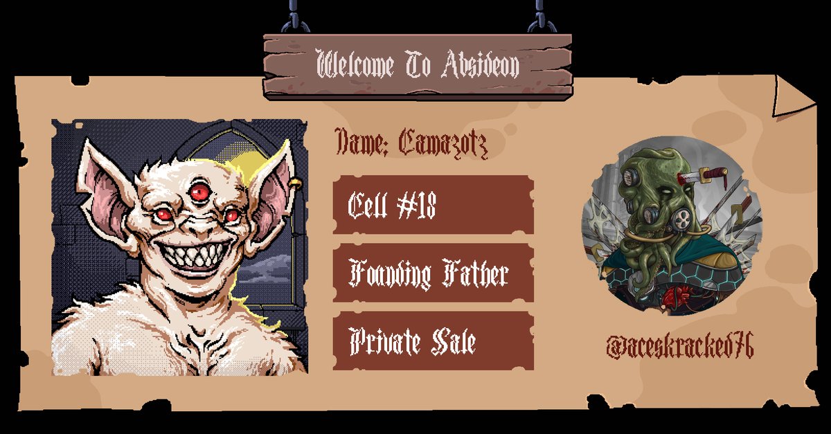 This Bat shit crazy, grinning, deceptive winged devil has been locked in a cell to be watched by our founding father <a href="/aceskracked76/">AcesKracked | Gambulls.com</a> 

The man roamed Vegas with Dan (whatever his name was) and came out the other side... so I think he can handle this.  

Welcome <a href="/aceskracked76/">AcesKracked | Gambulls.com</a>