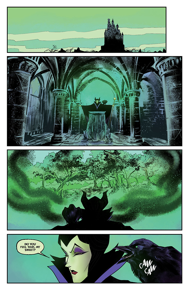 DynamiteComics's tweet photo. In stores this week, Disney Villains: Maleficent #5from Soo Lee. Here is a sneak peek.

#disney #disneyvillains #maleficent #soolee

https://t.co/CBuxfGnHZl https://t.co/M7fPuTZ8se
