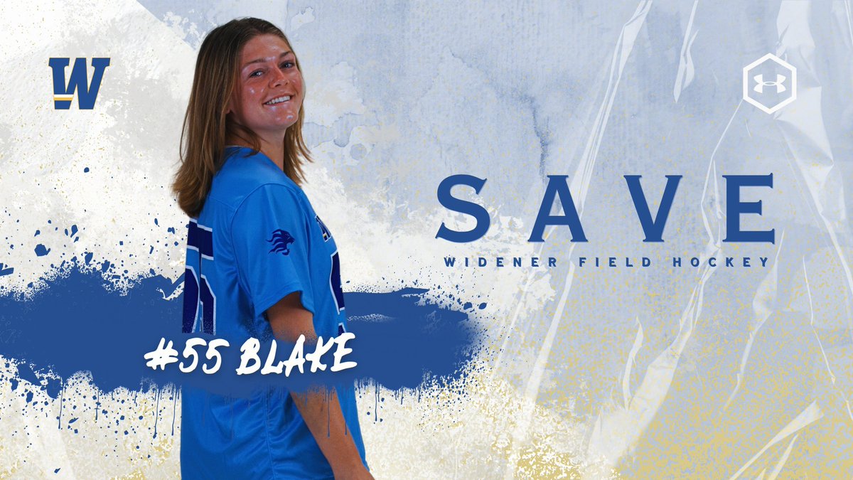 WidenerFHockey's tweet photo. Abby Blake with the save on a penalty stroke in the 3rd Quarter 🧱🧱🧱 https://t.co/BpZmmCZOPd