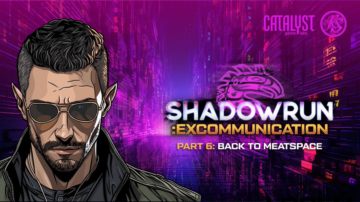 realmsmithtv's tweet photo. WE’RE LIVE! Come join us in the Matrix! https://t.co/zjAn8WoS23
#shadowrun #shadowrunner https://t.co/0IBbIEcrGU