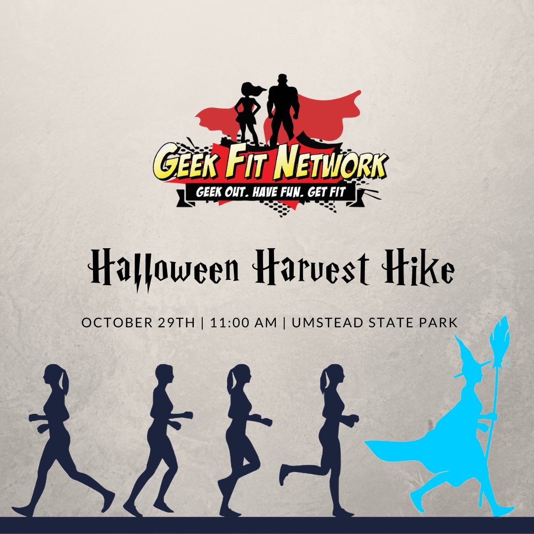 geekfitnetwork's tweet image. Embrace spooky season during our Halloween Hike. RSVP to let us know that you plan to join us: ow.ly/NeNz50PTc6t! 🌌👻 #GeekHalloweenHike #GeekFitNetwork 🌲🌟
