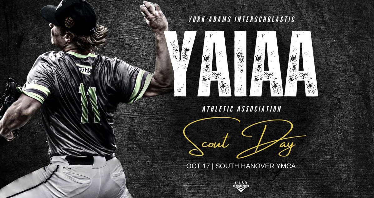 SW_Baseball's tweet image. Register today!!
Oct 17th. YAIAA Scout Day, Powered by @PBRPennsylvania prepbaseballreport.com/event/PA/2023-…