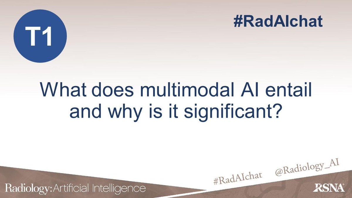 Radiology: Artificial Intelligence tweet media