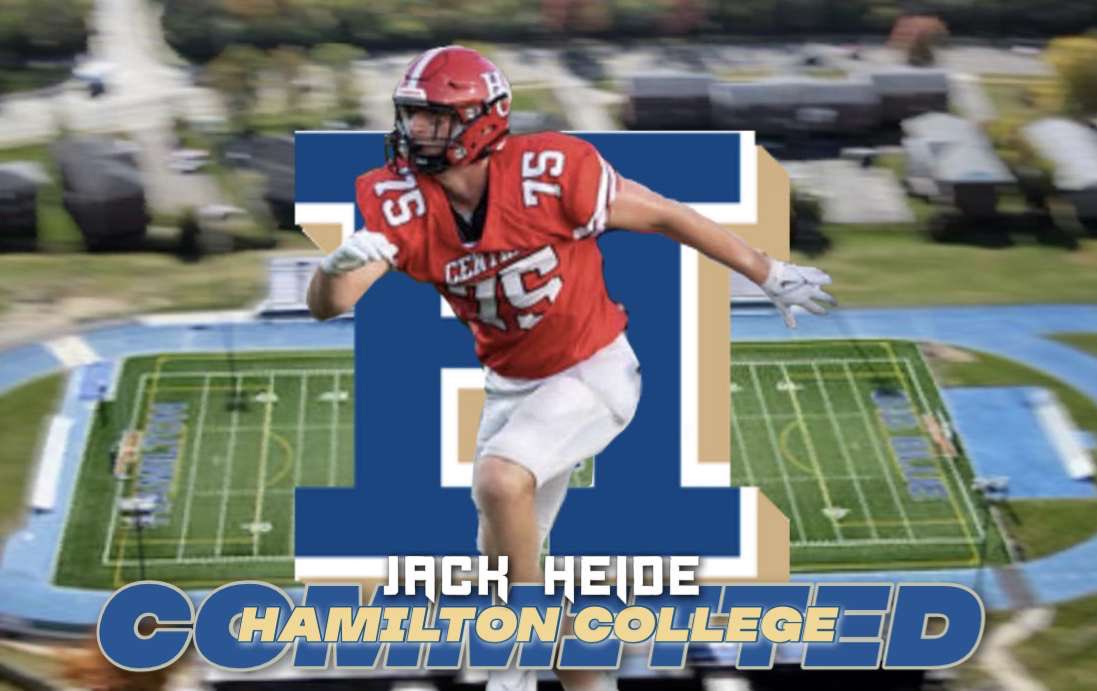 Jack Heide (@jackheide75) on Twitter photo I am extremely excited to announce my commitment to the admissions process at Hamilton College! <a href="/HamCollFootball/">Hamilton College Football</a> <a href="/CoachDMurray3/">Dave Murray</a> <a href="/CoachJFriedman/">Jeffrey Friedman</a> <a href="/Coach_Swingle/">Coach Ryan Swingle</a> I am extremely excited to announce my commitment to the admissions process at Hamilton College! <a href="/HamCollFootball/">Hamilton College Football</a> <a href="/CoachDMurray3/">Dave Murray</a> <a href="/CoachJFriedman/">Jeffrey Friedman</a> <a href="/Coach_Swingle/">Coach Ryan Swingle</a>