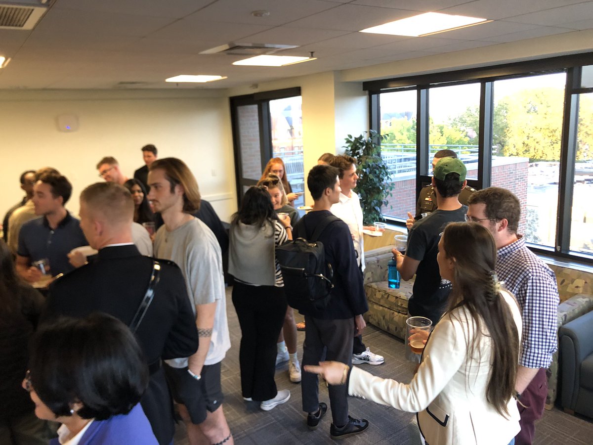 rockfordw's tweet photo. #FletcherISSP hosted our “Meet the Military” reception today at @FletcherSchool ⚓️🌏🌍🌎⚓️ https://t.co/oW85e0PFAt