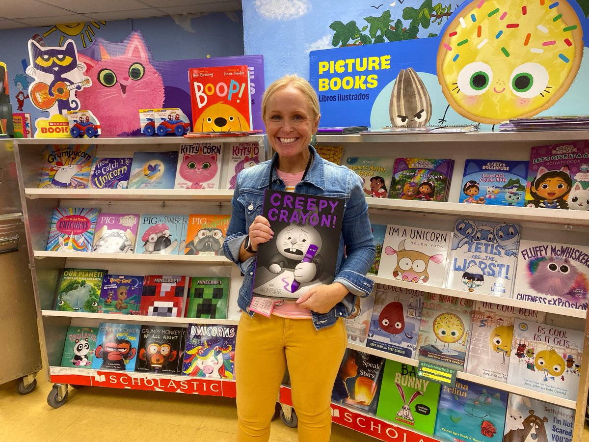 Great week co-hosting my very first <a href="/Scholastic/">Scholastic</a> Book Fair in the library &amp; media center with the Smith School PTO! Love helping to cultivate the reading culture at Smith School, and help each student build their reading interests and identities. #librarylife