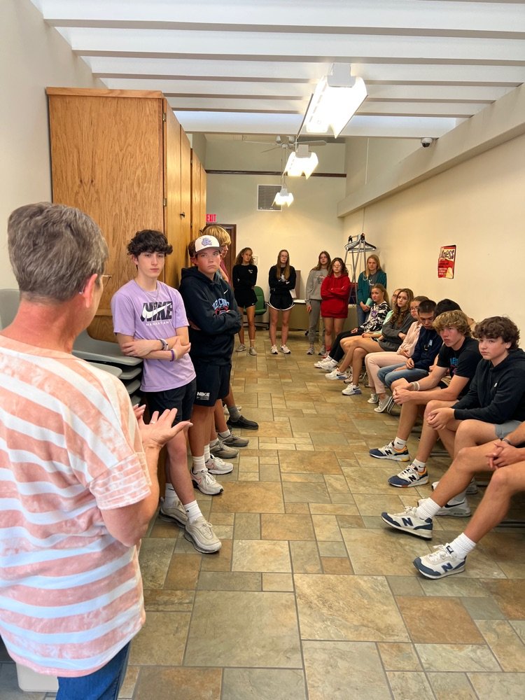 RCHS Culinary Classes have been learning about government food assistance programs and went to the Riley Food Pantry to see the services they provide for our community!