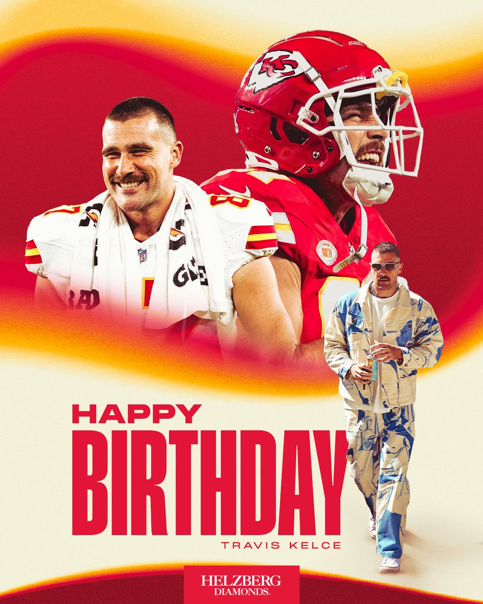Kansas City Chiefs (@chiefs) on Twitter photo The one day you donβt have to fight for your right to party. Happy Birthday, <a href="/tkelce/">Travis Kelce</a>! π The one day you donβt have to fight for your right to party. Happy Birthday, <a href="/tkelce/">Travis Kelce</a>! π