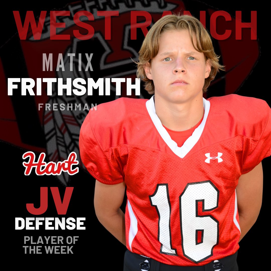 HartHSFootball's tweet photo. JV Players of the Week 🔥West Ranch #gohartorgohome https://t.co/ErtKf3SIvu