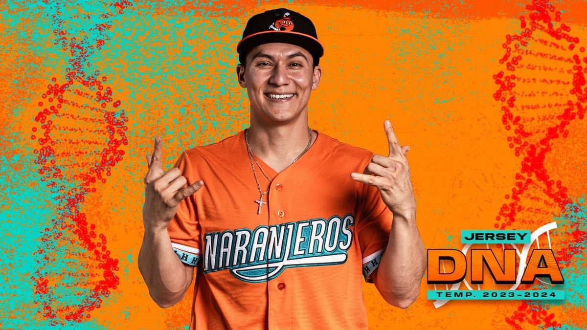 #LMP.

Naranjeros de Hermosillo ha presentado su jersey DNA para la temporada 2023/24 de la Liga Arco Mexicana del Pacífico. ⚾️🍊🤩