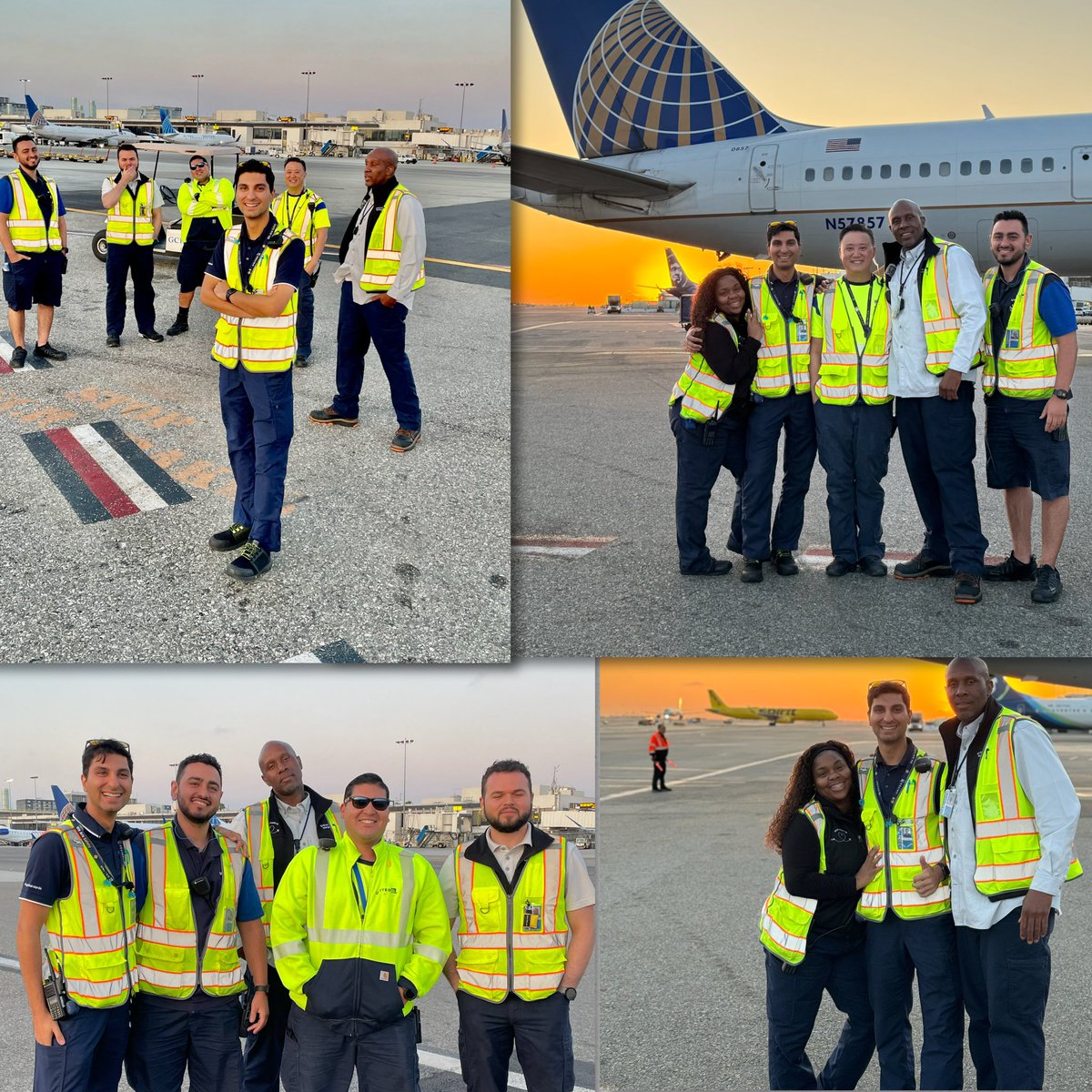 PickensTatiana's tweet photo. This week we laughed , hugged, &amp; said farewell to 1 of our dearest @MahradMoh .We joined  LAXCG team  together Apr 2022 &amp; boy  what a ride it has been💪🏾✈️🏁.  Good , challenging, eventful days &amp; nights. Now Your off to crush new goals. I’m proud of you &amp; will miss you✈️✨🤍#Laxcg https://t.co/gGrIXOO03t
