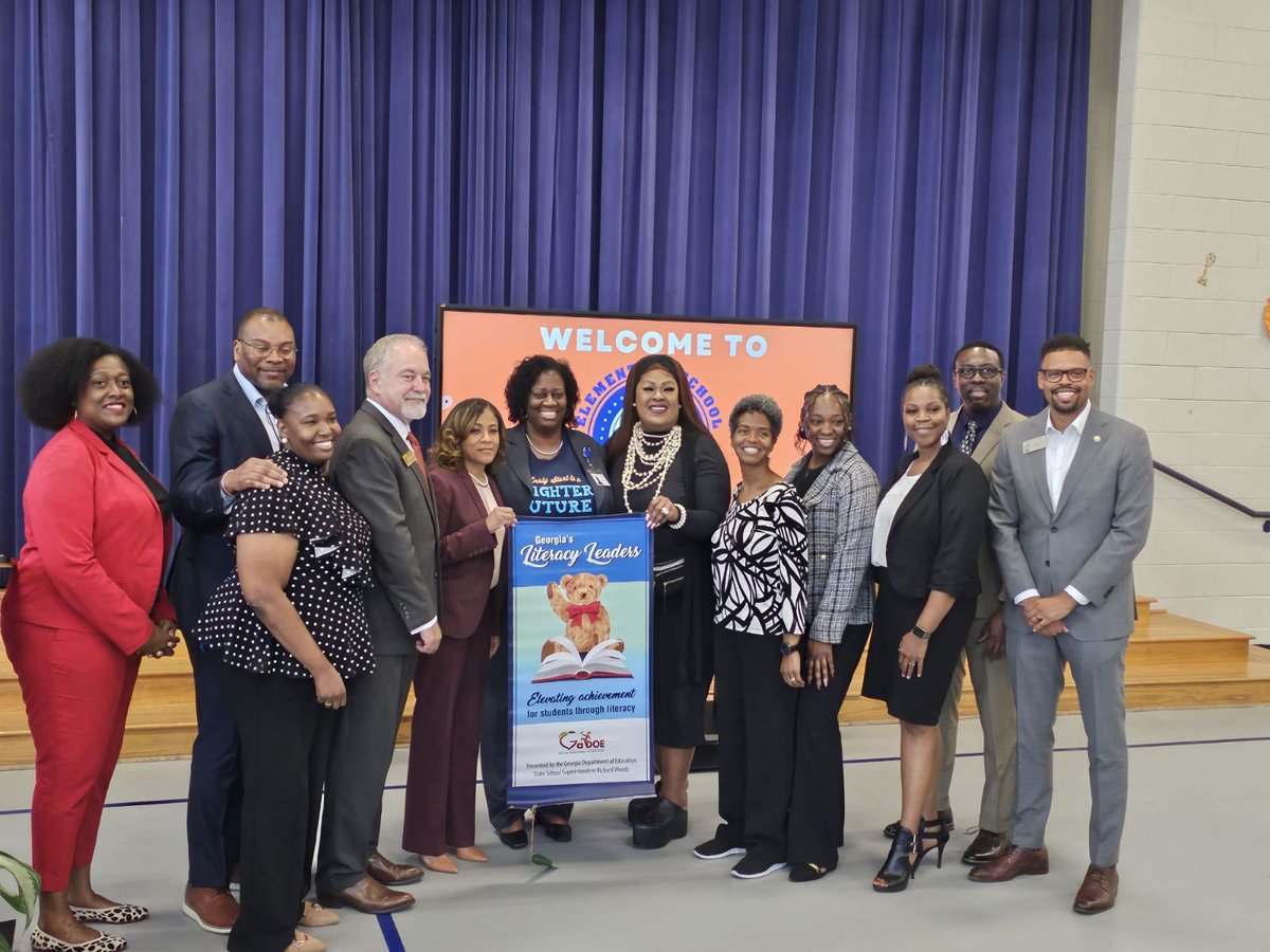 Nafisat Anjorin (@miss_anjorin) on Twitter photo Honored to be recognized alongside my former 3rd Grade Team today for our growth on the GA Milestones last school year. Way to go team and scholars 🎉 <a href="/APSDeerwood/">Deerwood Academy</a> 📚 Honored to be recognized alongside my former 3rd Grade Team today for our growth on the GA Milestones last school year. Way to go team and scholars 🎉 <a href="/APSDeerwood/">Deerwood Academy</a> 📚