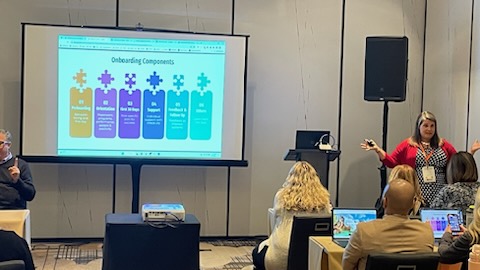 glawn_escneo's tweet photo. What am I doing?
Pic 1. I am not walking like an Egyptian
Pic 2. I am not yelling at people in the front row
Pic 3. I am presenting a session about Onboarding at #aaspa #powerup
#onboardingisnotorientation #onboardingisforeveryone https://t.co/nHePq4fwDo