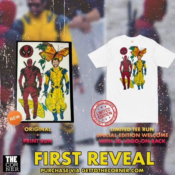 FIRST REVEAL: gettothecorner.com
#Deadpool3 #deadpoolmovie #mcu #wolverineandthexmen #xmen #xmenwolverine #logan #jameshowlett #xmen97