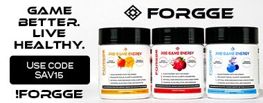 Happy to announce my partnership with the Best Clean Gaming Energy Drink <a href="/forggeesports/">Forgge</a>! Their products provide the energy needed for long gaming sessions, and it's made with only Clean Ingredients! Use code SAV15 for 15% off! #GameBetterLiveHealthy #ForggeEnergy #ForggePartner