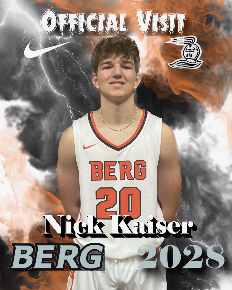 Thank you to @BergMensBBall and the entire coaching staff for having me on an official visit! @Harvey_Hoops35 @ABucheit33