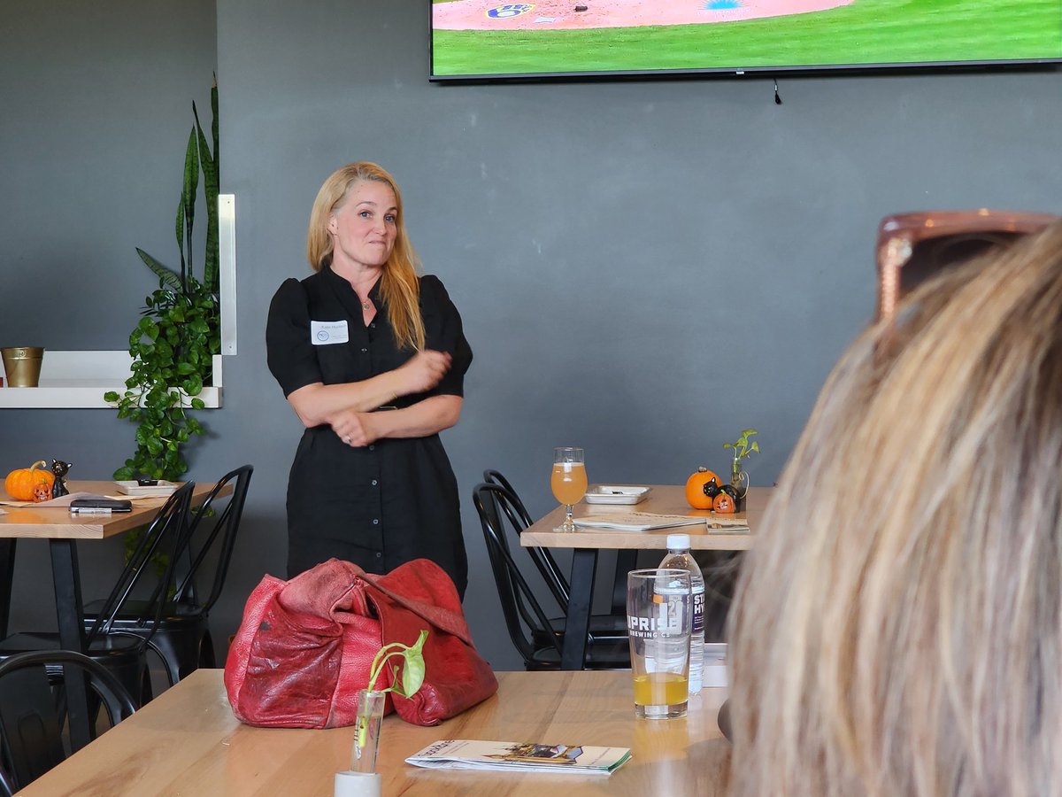 cbrandonchapman's tweet photo. Great @PRSASpokane event, hearing from Kate Hudson of @VisitSpokane on how the organization does its amazing PR. @PRSA https://t.co/dKHrRQrOvG