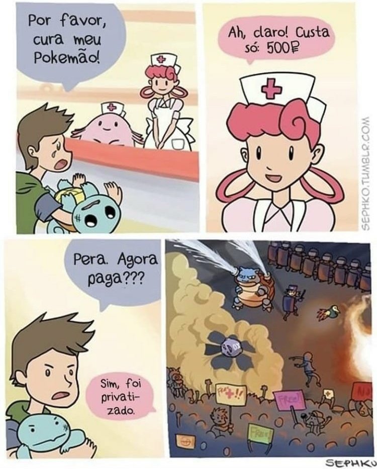 Ameaçou privatizar é greve.