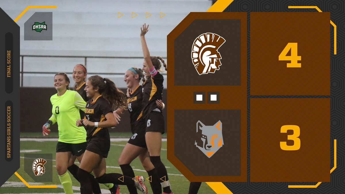 RogerBaconGSoc's tweet photo. With this win it gives the Spartans their 3rd win over state ranked opponents this season! (Madeira, Mariemont, Mercy McAuley) #HailSpartans https://t.co/DleMUu5wXG