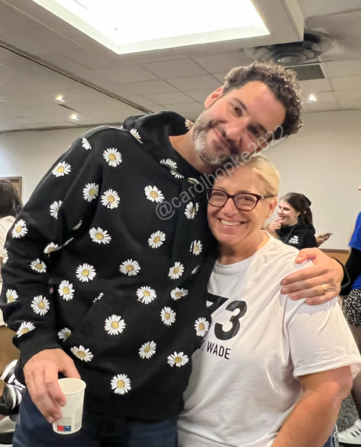 CarolHopke's tweet photo. Final post of the day: Copious amounts of gratitude for one of the kindest humans ~ he goes out of his way to make you feel comfortable, to feel special, to feel seen, to feel heard. Such a pure heart &amp; beautiful soul! Thank you, Tom!❤️

#fandomsolidarityday #TomEllis #BestHugger https://t.co/C9dd40oIpe
