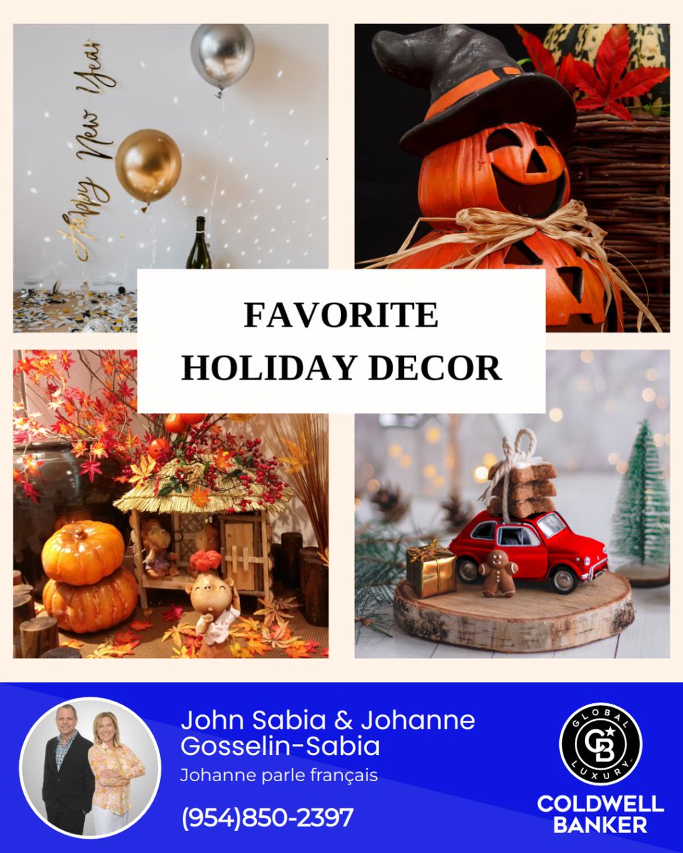 🏡✨ Calling all holiday decorating enthusiasts! 🎄❄️ and 🏡✨ Holiday decor lovers, which season ignites your decorating passion the most? 🎄❄️ Share your fave below! 🌟 

#HolidayDecor #SeasonalDecor #HomeSweetHome #DecoratingEnthusiast #SeasonalVibes #SabiaTeamRealEstate