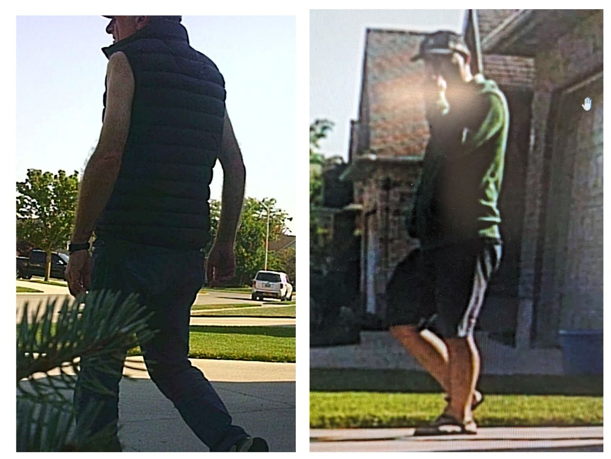 HPS officers are investigating these two male suspects who are responsible for two daytime residential break-ins this A.M. in <a href="/TownofHanover/">Hanover</a>. The first break-in happened at 10:45 a.m. in the 300 block of 2nd Street South - (South end Subdivision). The 2nd break-in these suspects