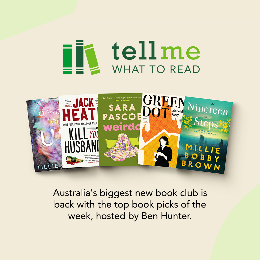 Allen & Unwin (@allenandunwin) on Twitter photo Looking for something to listen to this weekend? 🎧
This month 3 of our titles are covered in the <a href="/booktopia/">Tell Me What To Read</a> podcast: Kill your Husbands by <a href="/JackHeathWriter/">Jack Heath 📚</a>, Weirdo by <a href="/sarapascoe/">Sara Pascoe</a> and Green Dot by @gray_madeleine_!
Listen here 👉 apple.co/46gzuIJ Looking for something to listen to this weekend? 🎧
This month 3 of our titles are covered in the <a href="/booktopia/">Tell Me What To Read</a> podcast: Kill your Husbands by <a href="/JackHeathWriter/">Jack Heath 📚</a>, Weirdo by <a href="/sarapascoe/">Sara Pascoe</a> and Green Dot by @gray_madeleine_!
Listen here 👉 apple.co/46gzuIJ