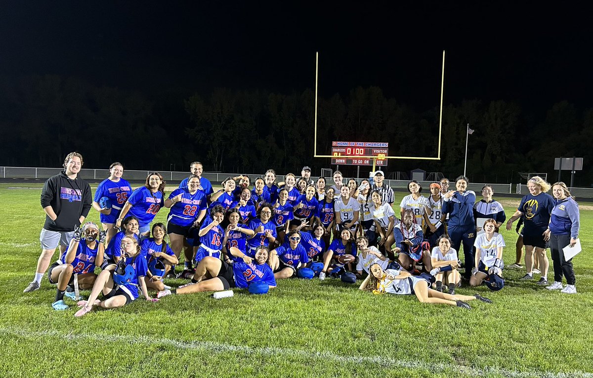 goDCHSathletics's tweet photo. DC Flag Football Team wins two games. Great start to homecoming💪🏻 https://t.co/pTtJGtqWS3