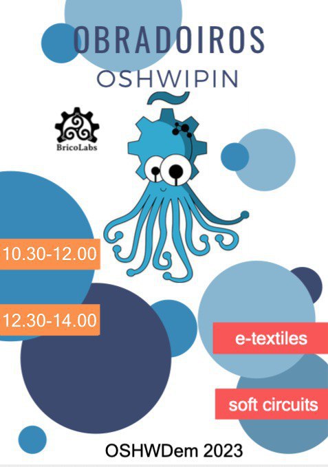 OshwiPin (@oshwipin) on Twitter photo Os dejo por aqui los horarios de nuestros talleres para la <a href="/OSHWDem/">OSHWDem @ A Coruña</a>. #OSHWDem2023
Tenéis el formulario de inscripción en su web: oshwdem.org
Recordad que los menores deben venir acompañados de un adulto, porque tenemos #pulpolovers de todas las edades! 💙🐙💙 Os dejo por aqui los horarios de nuestros talleres para la <a href="/OSHWDem/">OSHWDem @ A Coruña</a>. #OSHWDem2023
Tenéis el formulario de inscripción en su web: oshwdem.org
Recordad que los menores deben venir acompañados de un adulto, porque tenemos #pulpolovers de todas las edades! 💙🐙💙