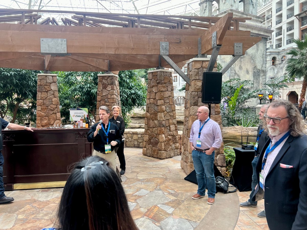 FDXOrg's tweet image. The energy at the Pre-Event Ice Breaker sponsored by @Fidelity was electrifying! ⚡️ Thank you to all who stopped by and special thanks to Fidelity for setting a positive tone for the #FDXFallSeminar2023.
 
Let&apos;s keep the momentum going over the next two days! 👏🏼 #FDXAPI