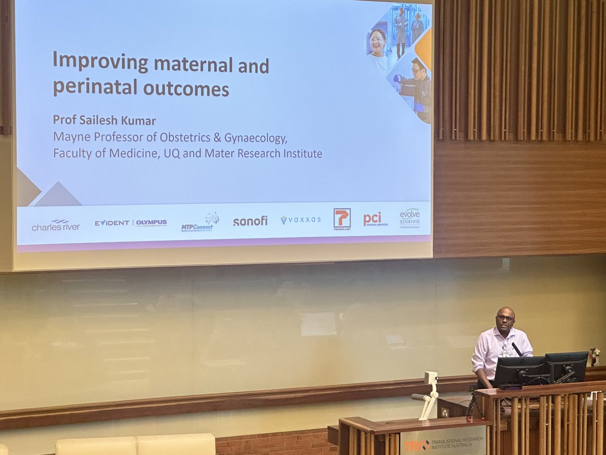 Prof Sailesh Kumar from @MaterResearch and @UQ_News tells OneTRI Conference Session 1, sponsored by @sanofi, that he involves his students in grant writing so they learn the skills early. You need to craft the message and learn the language for success.