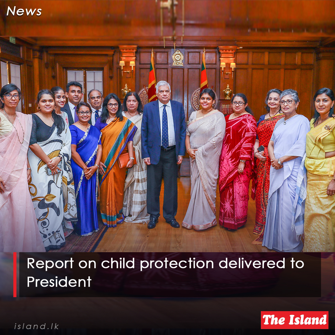theisland_lk's tweet image. bitly.ws/WuR7

Report on child protection delivered to President

#TheIsland #TheIslandnewspaper #protectionofchildren #RanilWickremesinghe #Reportonchildprotection