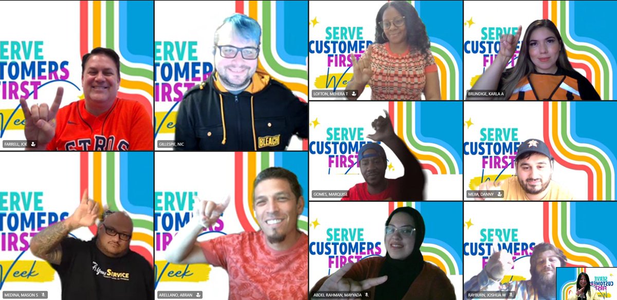 Celebrating #SCFW2023 Wearing our orange and continuing to Serve Our Customers First in the VCC! Let's continue to connect! @mbcgoodstuff <a href="/TheGoodLifeKev/">Kevin McDorman</a> #LifeAtATT #MBCGoodStuff <a href="/joe_farrell21/">Joe Farrell</a> #Westsidewarriors