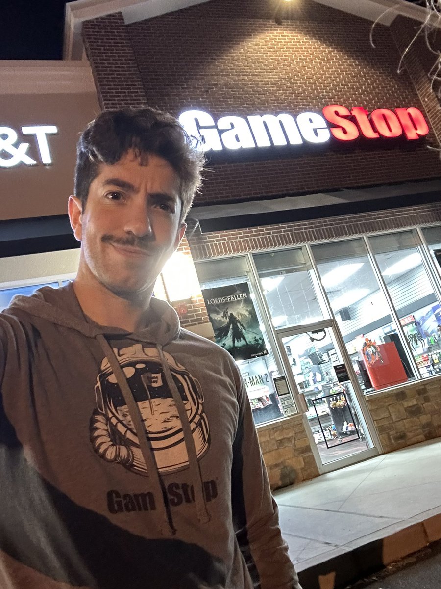 WRabbit741's tweet image. Squeezed in a late night GameStop run for some more Pokémon cards. What’s your favorite Pokémon? Mine is Ninetails 🦊 #GME @GameStop