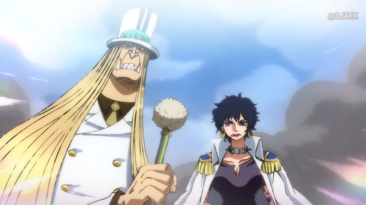ONE PIECE 1094 Vice Admiral Doll & Vice Admiral ??? •Like RT