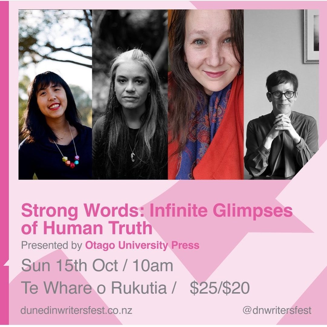 Very excited to be part of this panel with @LandfallNZ editor Lynley Edmeades/@paperscratched, Michaela Keeble and Susan Wardell/@Unlazy_Susan on the intricacies and perils of essay writing. Thank you @dnwritersfest @OtagoUniPress!! dunedinwritersfestival.co.nz/tickets/strong…