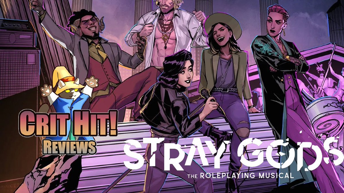 IndieArlyeon's tweet photo. Hey Folks, new #CritHitReview. Today's #indiegame is #indiegamedev @summerfallgames Stray Gods. If you're a fan of musicals, or just wanted to see how one was tackled in visual novel form- give the video a look: https://t.co/iaQb04C1BD https://t.co/wBbUCzhP97