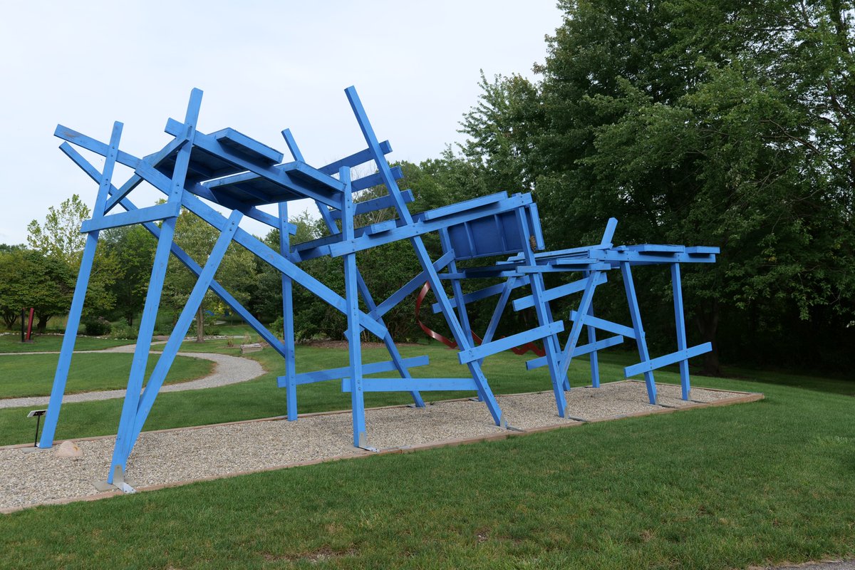 EEVProductions's tweet photo. We have a local art park in Northville Michigan, The entire walk is comprised of pieces of art created to entice the mind as you wander the gardens. This is one of the piece you'll see first when entering this park.
#artpart #art #eagleeye #eagleyevideoproduction #walkingarea https://t.co/D5rDnQaIP5