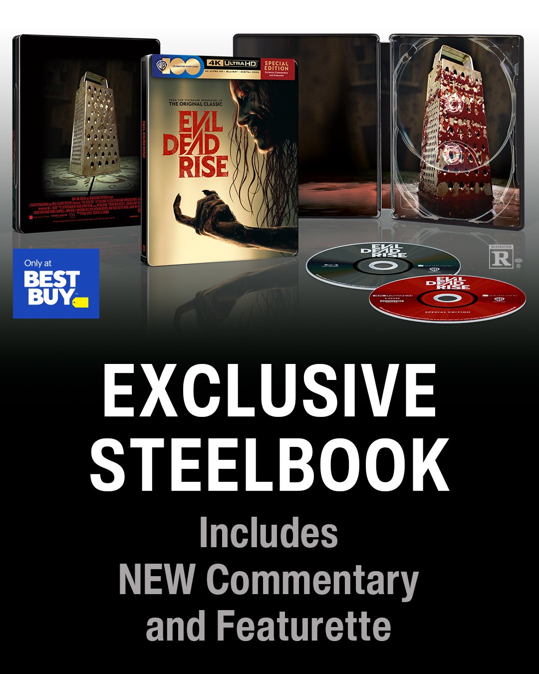 Evil Dead Rise SteelBook in 4K Ultra HD Blu-ray at HD MOVIE SOURCE