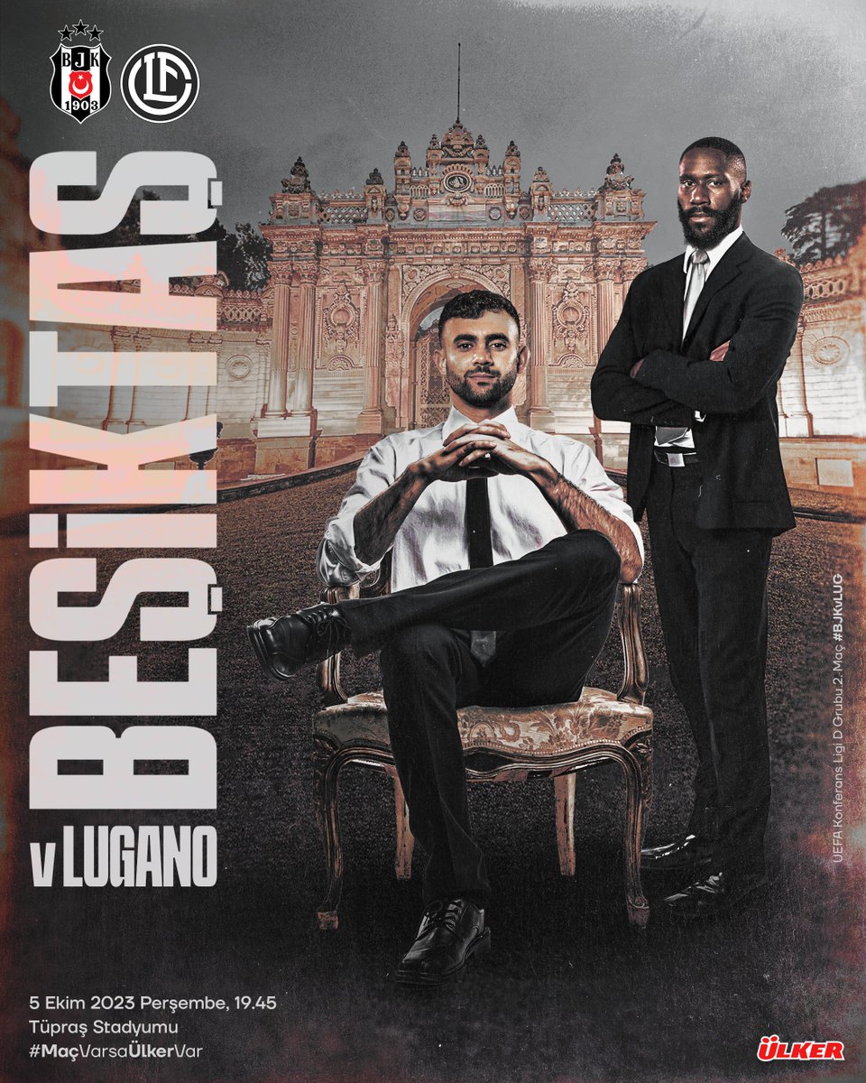 Bugün #BeşiktaşınMaçıVar 

<a href="/Ulker/">Ülker</a> | #MaçVarsaÜlkerVar 

#BJKvLUG | #UECL