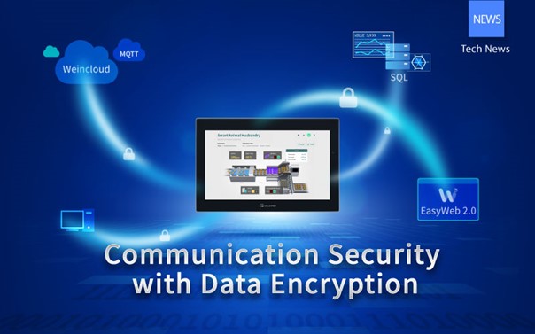 weintekfans's tweet photo. #Weintek #HMIs provide various communication connectivities: connection btw on-site machines or to a host server system or third-party cloud service, #Weincloud remote monitoring service, etc., all having an encryption mechanism to comprehensively ensure security of user's data. https://t.co/HSAErp04QD