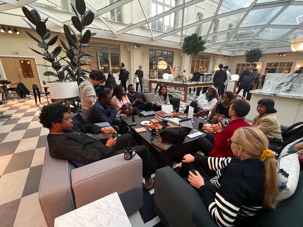 ArmelleTouko's tweet photo. A learning expedition With other African start-ups. They come from Nigeria, Ghana, Uganda, South Africa, Morocco, Côte d'Ivoire and, of course Cameroon.
#HumanBuilders https://t.co/IMgGmIrsZ0