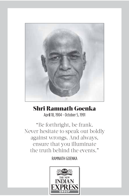 NewIndianXpress's tweet photo. Remembering Shri #RamnathGoenka. https://t.co/NJV0aSBrt3