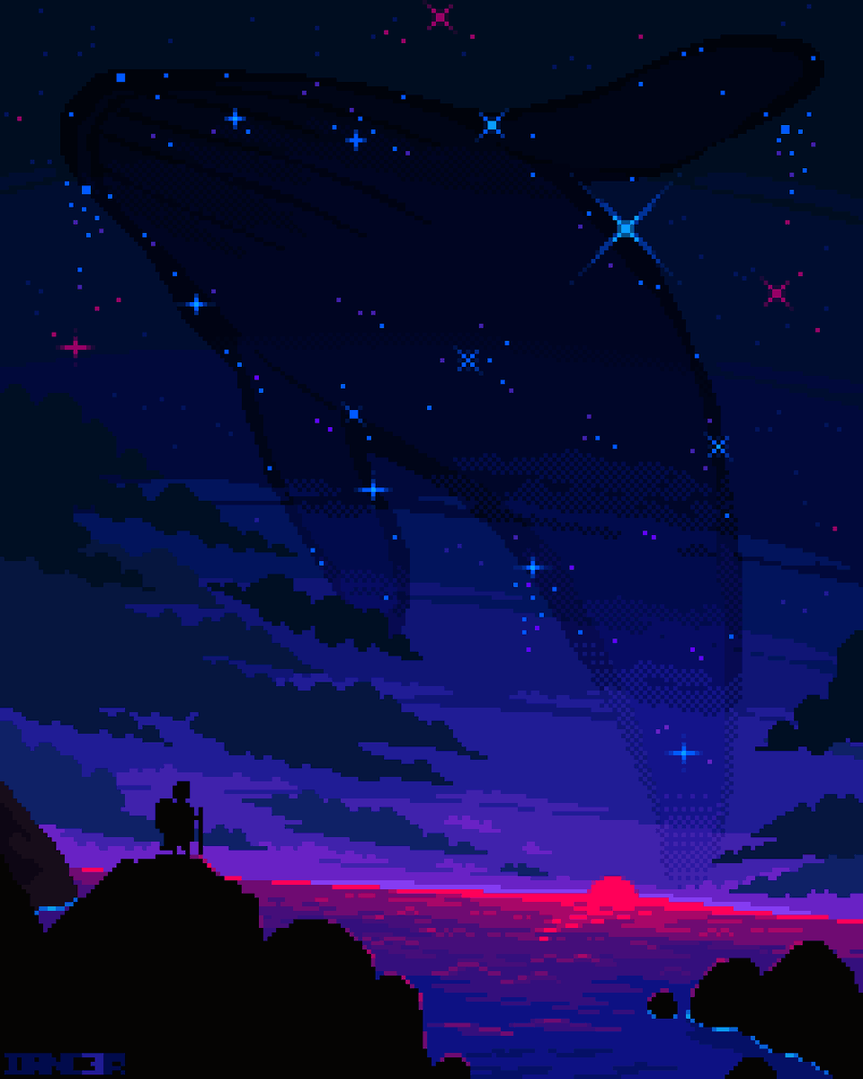 PixelDanc3r's tweet photo. DAY 3: OCEAN 🌊🐋

#pixelart #pixeltober #pixeltober2023 #ドット絵 #digitalart https://t.co/wZ2z5QVIT0