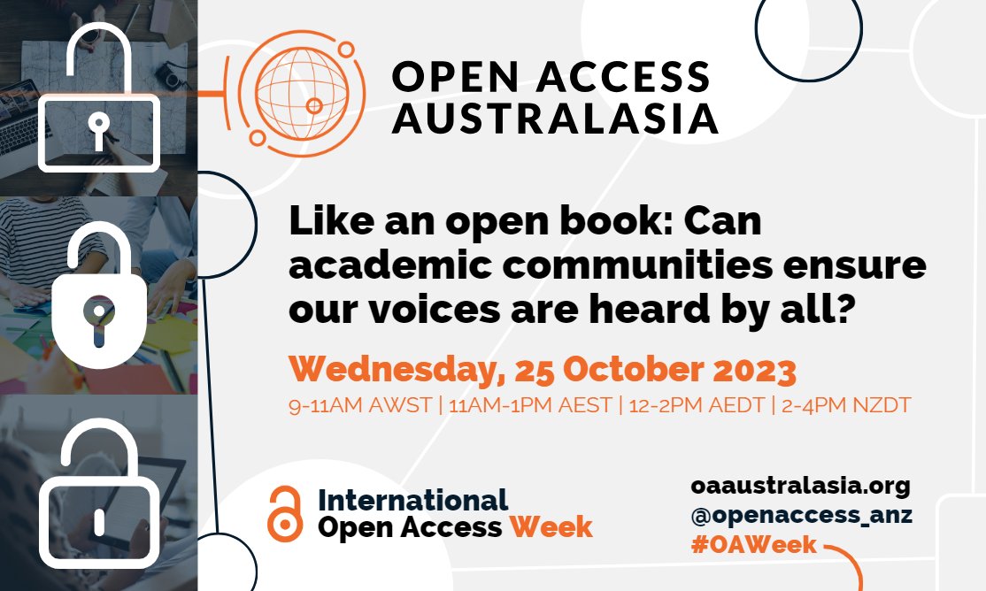 openaccess_anz's tweet image. #communityovercommercialisation 📚Books remain far less open than journal articles. Why is this?🤔What opportunities are there for academic communities to improve access to our knowledge and culture? 🔓Register for our #OAweek2023 session▶️unsw.zoom.us/meeting/regist…